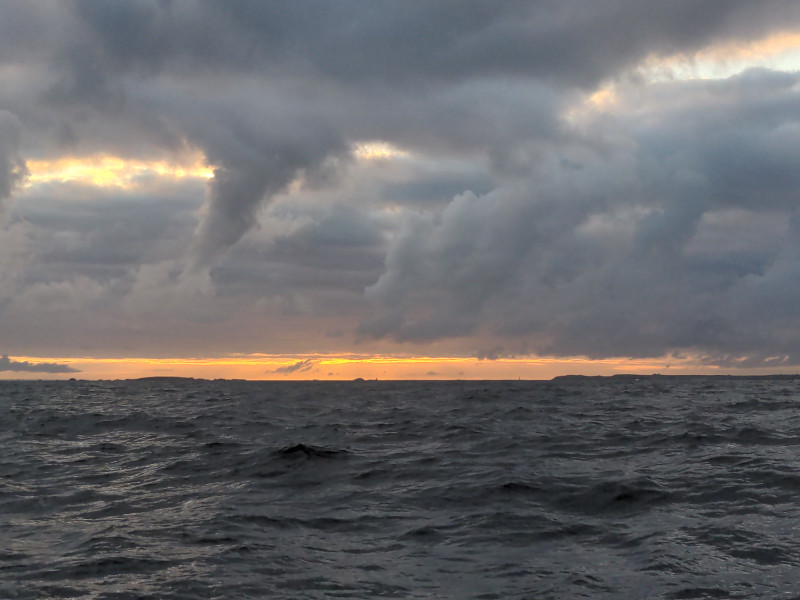 lever de soleil sur Houat
